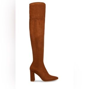 Steve Madden Ramona Chestnut Over the Knee Boots
